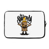 stay squirrely Laptop sleeve
