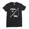 keeping it reel Ladies Fitted T-Shirt
