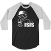 pee on isis decal look 3/4 Sleeve Shirt