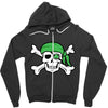 irish pirate Zipper Hoodie