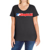 limp bizkit logo Ladies Curvy T-Shirt