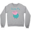 peppa pig  daddy pig Crewneck Sweatshirt