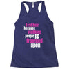 i cut hair Racerback Tank