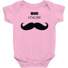big stache Baby Onesie