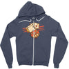 tough cookie and leche libre Zipper Hoodie