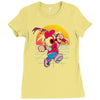 hotline plumber Ladies Fitted T-Shirt