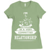 I Am Music Actually In A Very Commited Relationship Ladies Fitted T-Shirt