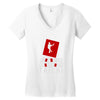 life is simple eat sleep and tai chi Women's V-Neck T-Shirt