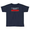 you dont scare me i married Toddler T-shirt