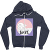 Wave Zipper Hoodie
