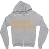 incase of emergency Zipper Hoodie