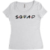squad friends parody Women's Triblend Scoop T-shirt