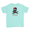 personalized pirate Youth Tee