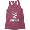 Born Unicorns-Born February Racerback Tank