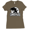 retro gargoyles cartoon Ladies Fitted T-Shirt
