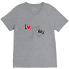 i heart pi day V-Neck Tee