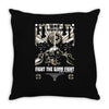 war never changes Throw Pillow