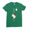Peek a Boo with Pocket Baby Girl Ladies Fitted T-Shirt
