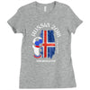 iceland national team youth 2018 fifa world cup Ladies Fitted T-Shirt