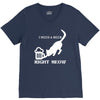 i need a beer right meow V-Neck Tee