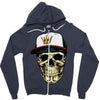 skull Zipper Hoodie