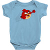 now with fists Baby Onesie
