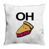 oh Throw Pillow