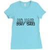 no hair dont care Ladies Fitted T-Shirt