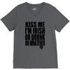 kiss me i'm irish or drunk or whatever t shirt st patricks day funny t V-Neck Tee