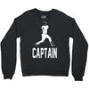 captain pinstripes Crewneck Sweatshirt