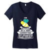 I Am Bee Actually In A Very Commited Relationship Women's V-Neck T-Shirt