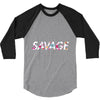 Martinez Twins savage 3/4 Sleeve Shirt