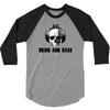 drum and bass 3/4 Sleeve Shirt