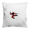 merc with a mouth Throw Pillow