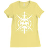 destiny raid skull emblem Ladies Fitted T-Shirt