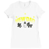 new dad Ladies Fitted T-Shirt