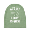 he's my lucky charm Baby Beanies