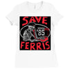 save ferrıs Ladies Fitted T-Shirt