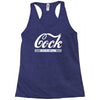 cock taste the difference mens v neck Racerback Tank