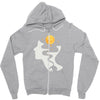 Night Think Zipper Hoodie