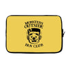 monsters outside fan club back Laptop sleeve