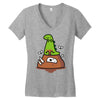 poosaurus Women's V-Neck T-Shirt