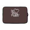 girls fish too only prettier Laptop sleeve