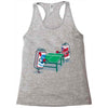 beer pong Racerback Tank