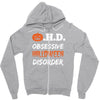 obsessive halloween disorder Zipper Hoodie