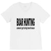boar hunting tex V-Neck Tee