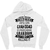 Super Cool Granddad Of A Freaking Awesome Grandson Zipper Hoodie