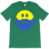 bearded smiley face T-Shirt