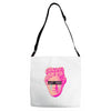 not sad Adjustable Strap Totes