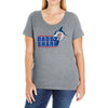 Daddy Shark Ladies Curvy T-Shirt